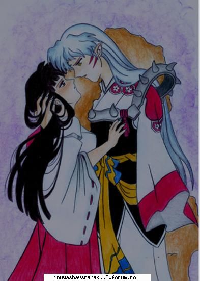 eu cred ca se sunt exprima ar fi posibil sa fie sesshomaru cu kikyo?