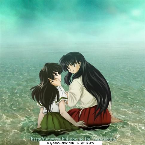 ce`mi place anime asta inuyasha  ii ador pe am2 (kagome  and inuyasha)   :nod:  :nod:  :nod:  :nod: