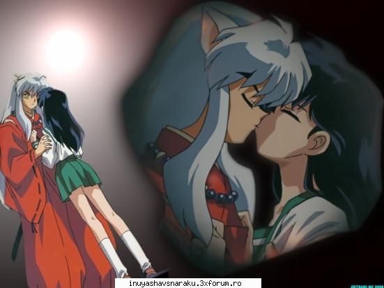 Inuyasha si Kagome - Sesshoumaru - Inu couple