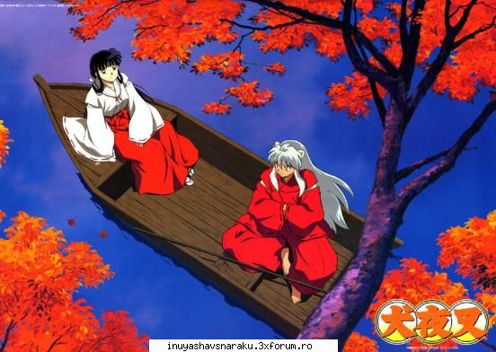 Inuyasha si Kagome - Mie imi place Kikyo,K Inu o iubeste pe Kagome - Inu couple