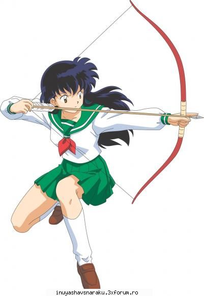 Kagome - e foarte draguta!o ador, si daca te gindesti bine - Personajul Preferat