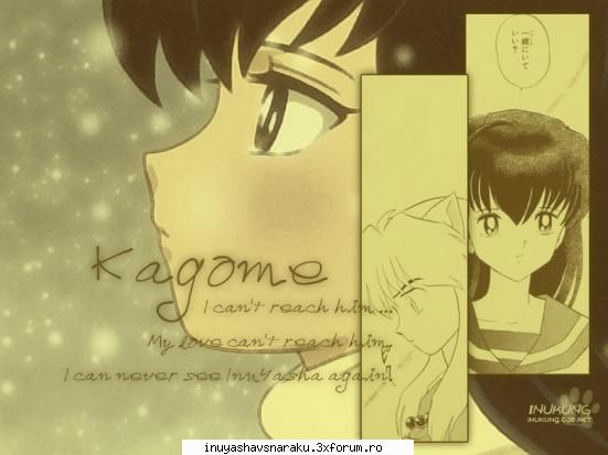 Kagome - Of...iarna asta de cam supara - Personajul Preferat