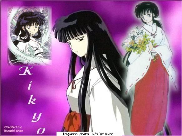 Kikyo - Nu-mi prea place Kikyo dar e foarte frumoasa - Personajul Preferat