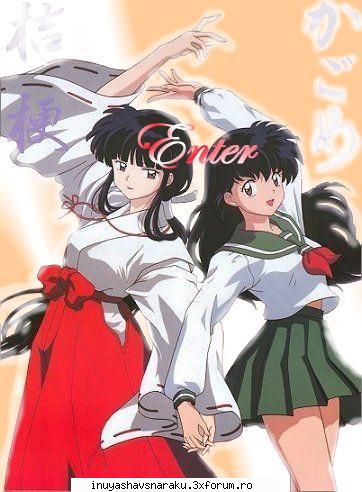 Kikyo shi Kagome vor fi vreodata frinds? - Cine stie, poate intr-o zi... doar daca una din - Echipa Inuyasha