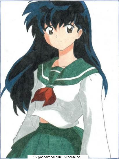 Kikyo vs.Kagome - pai....eu defapt o preferpe Kagome o consider cea - Personajul Preferat
