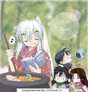 aici gatese inu(yak) poze amuzante din inuyasha.