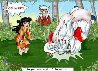 osuwari!!! poze amuzante din inuyasha.