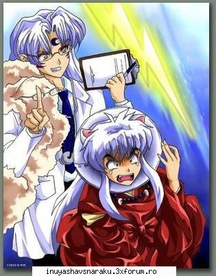 Poze amuzante din Inuyasha. - Asta e tare: Inuyasha la Veterinar - Poze