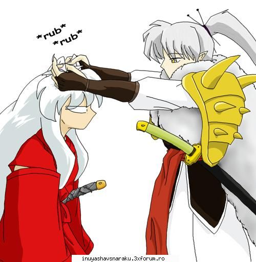 Poze amuzante din Inuyasha. - "Sunt adevarate?" - Poze