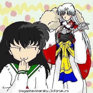 Poze amuzante din Inuyasha. - aaaaaa....nu,nu nu. stati putin am gasit-o!! - Poze