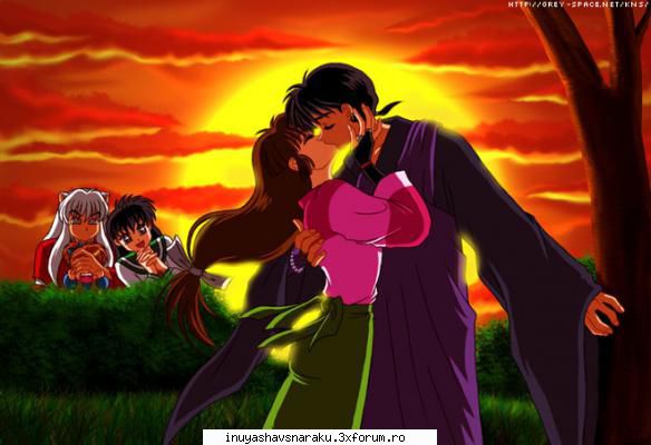 eu sunt de paere ca ei doi se fi el miroku un afemeiat dar sango il accepta oricum.iar miroku o