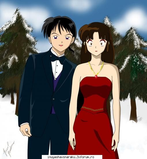 Sango & Miroku - Miroku asta.... ......afemeiatul afemeiatilor - Inu couple