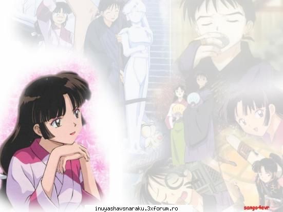 Sango & Miroku - ce stie Miroku sa faca fete din zapada ! - Poze