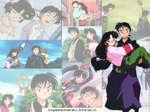 uneori e bine ca sunt impreuna sango & miroku
