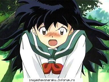inu nu o insala cu kagome deoarce kikyo stie de relatia lor :limba: ...oricum eu o prefer pe kagome,