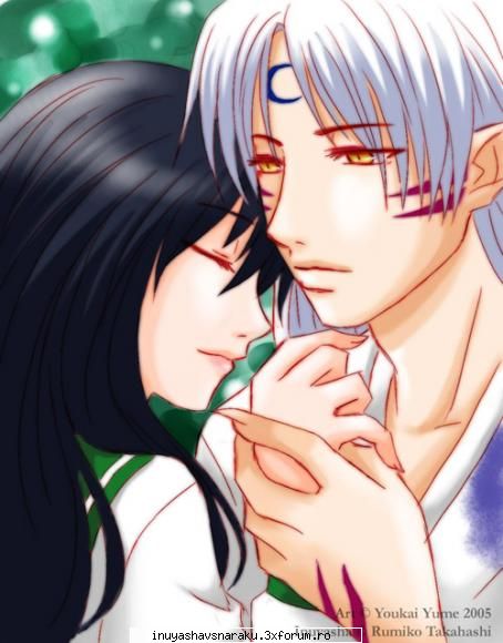ultima... credeti ca seshomaru poate fi ampreuna cu kagome?iar ynuyasha cu kikio