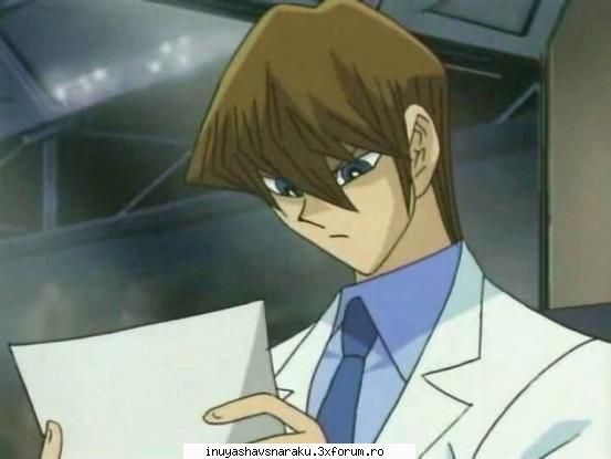 kaiba - 2.Cred ca citeste un discurs ceva sau il repeta - Poze