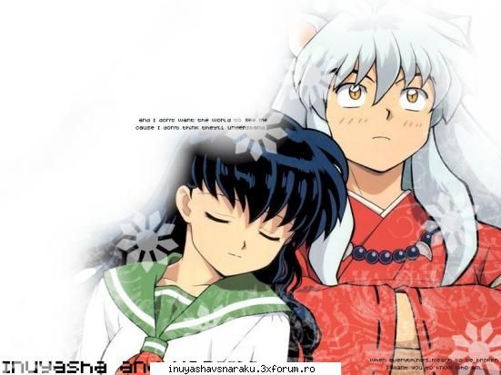 pun poze si eu.
is draguti? poze cu inuyasha si kagome
