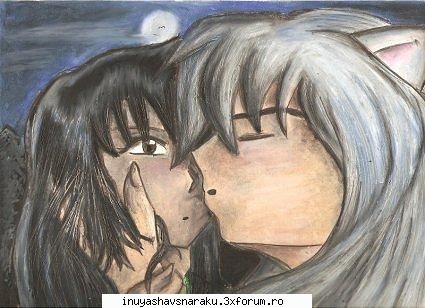 inu & kagome  :d poze cu inuyasha si kagome