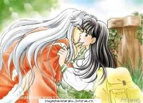 poze cu Inuyasha si Kagome - Mai am dar cred ca e unele le aveti si voi :( - Poze