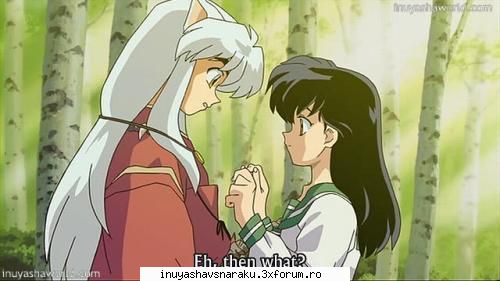 asi vreea sa fiu eu kagome... sau kikyo poze cu inuyasha si kagome