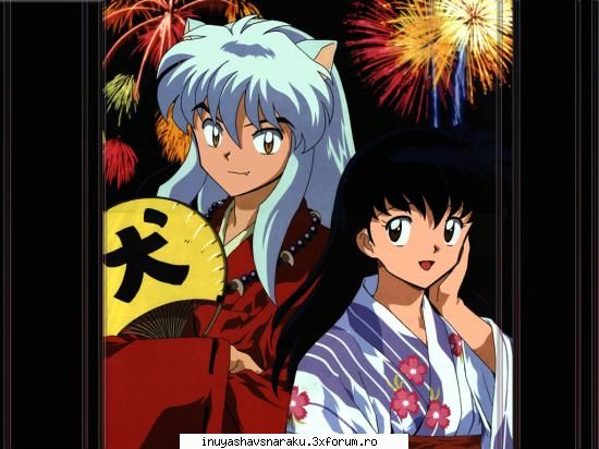 sunt un cuplu reusit (om + demon) poze cu inuyasha si kagome