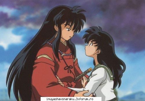 kagome il iubeste si ca demon si ca om poze cu inuyasha si kagome