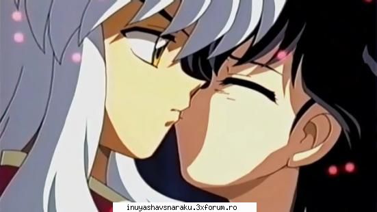 poze cu Inuyasha si Kagome - Un mic sarut... dar parca nu e asa mic - Poze