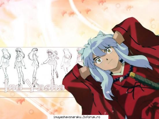 sa vedeti la cine se gandeste inuyasha .... pai doar o iubeste nu? poze cu inuyasha si kagome
