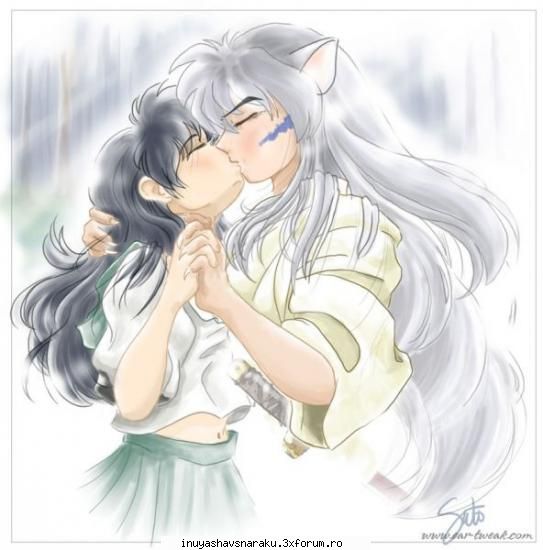 ce mult ii ador! poze cu inuyasha si kagome